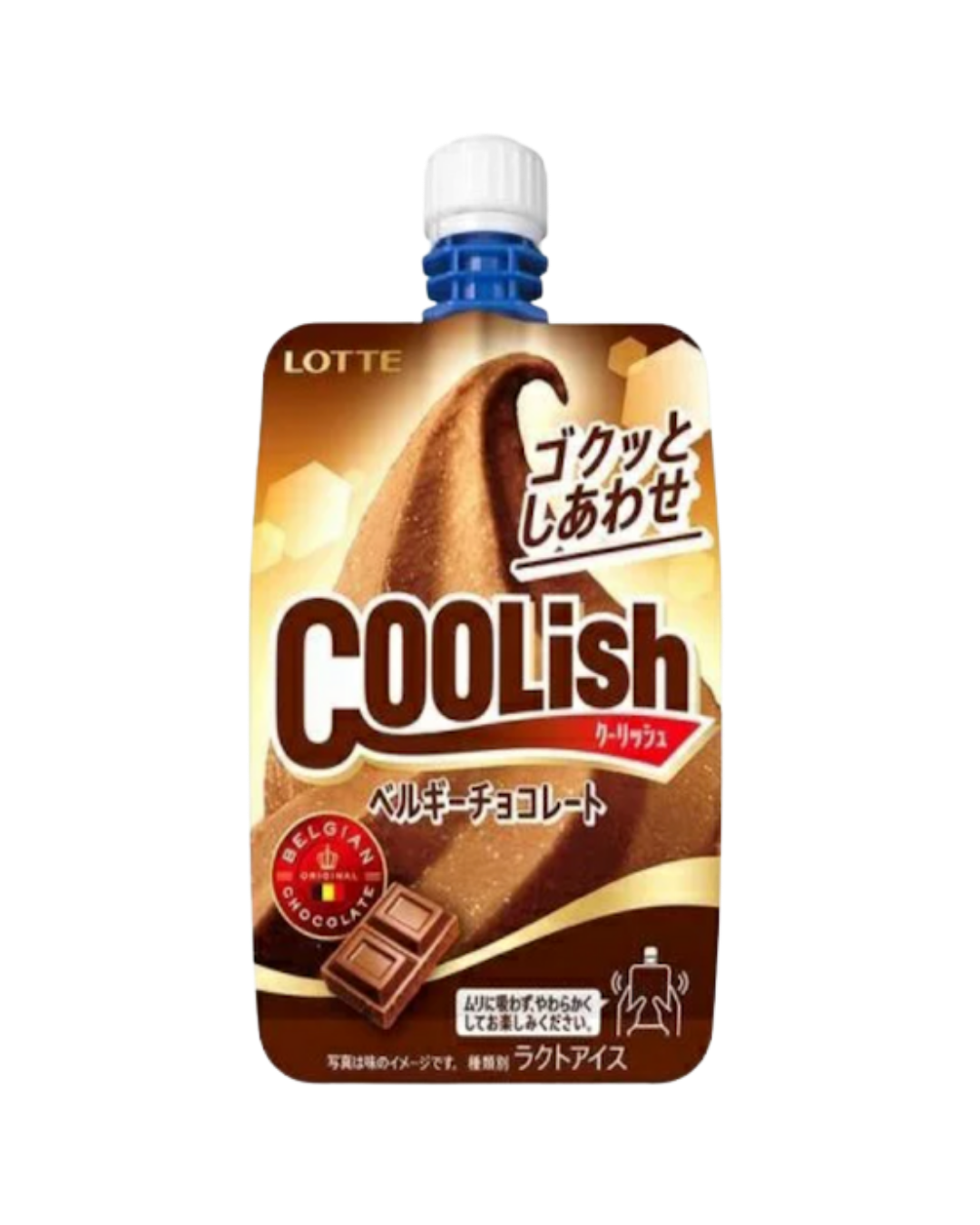 Lotte coolish Belgium chocolate- 140ml