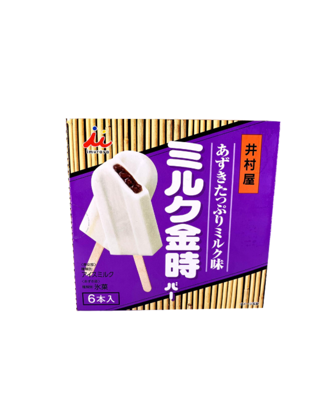Milk Kontoki ice Bar- 6 pack