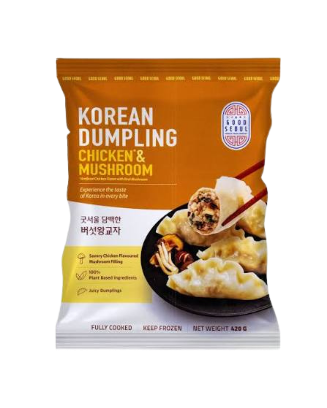 Korean Dumpling Chicken & Mushroom