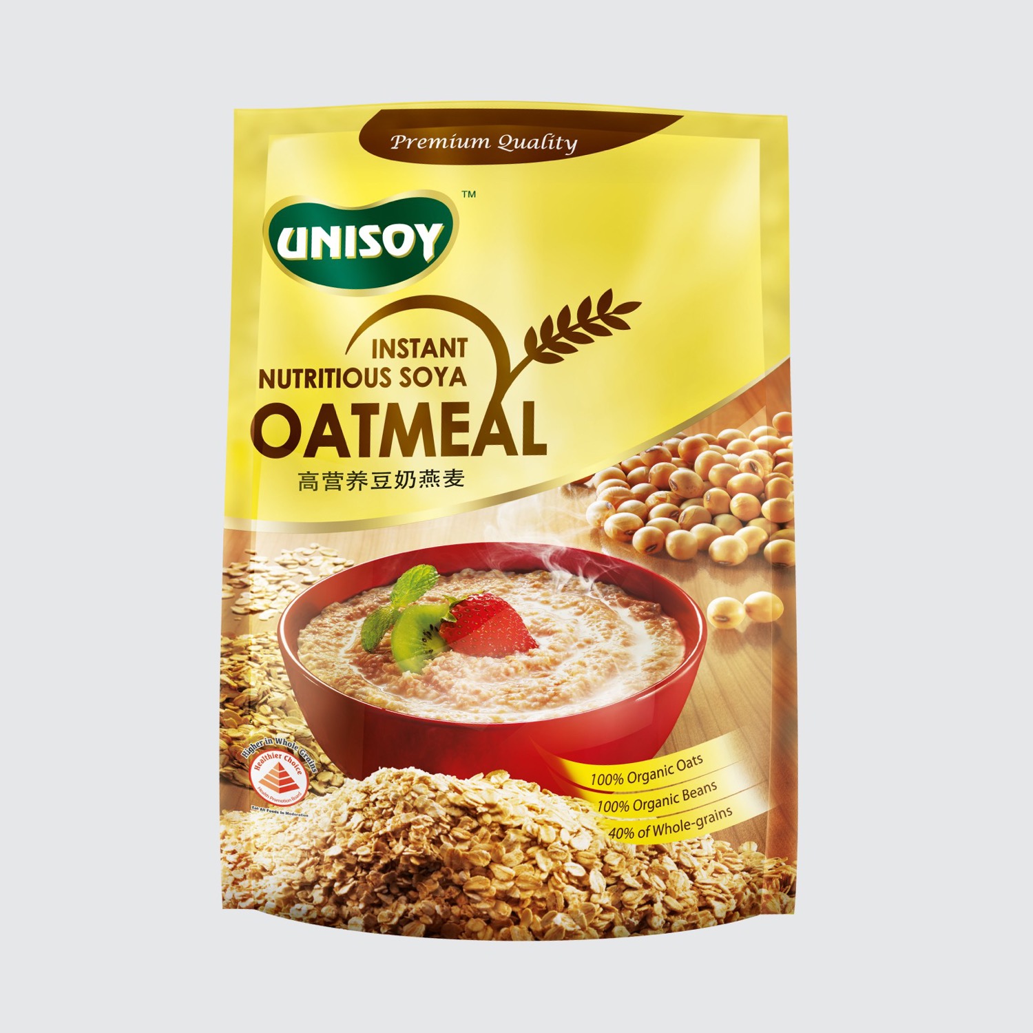 Instant Soy Oatmeal (12 pieces pack)- Unisoy