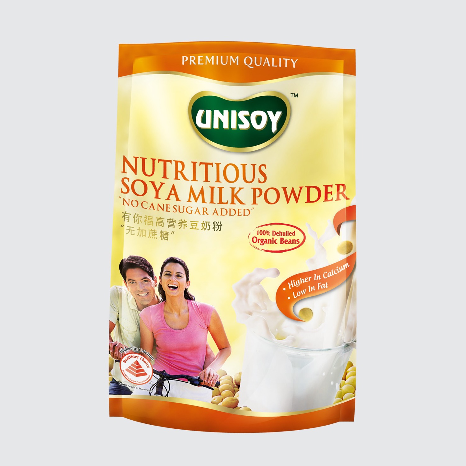 Soya Milk Powder “No Added Cane Sugar ”  (12 pieces pack)- Unisoy