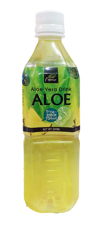 Aloe vera drink pineapple flavor