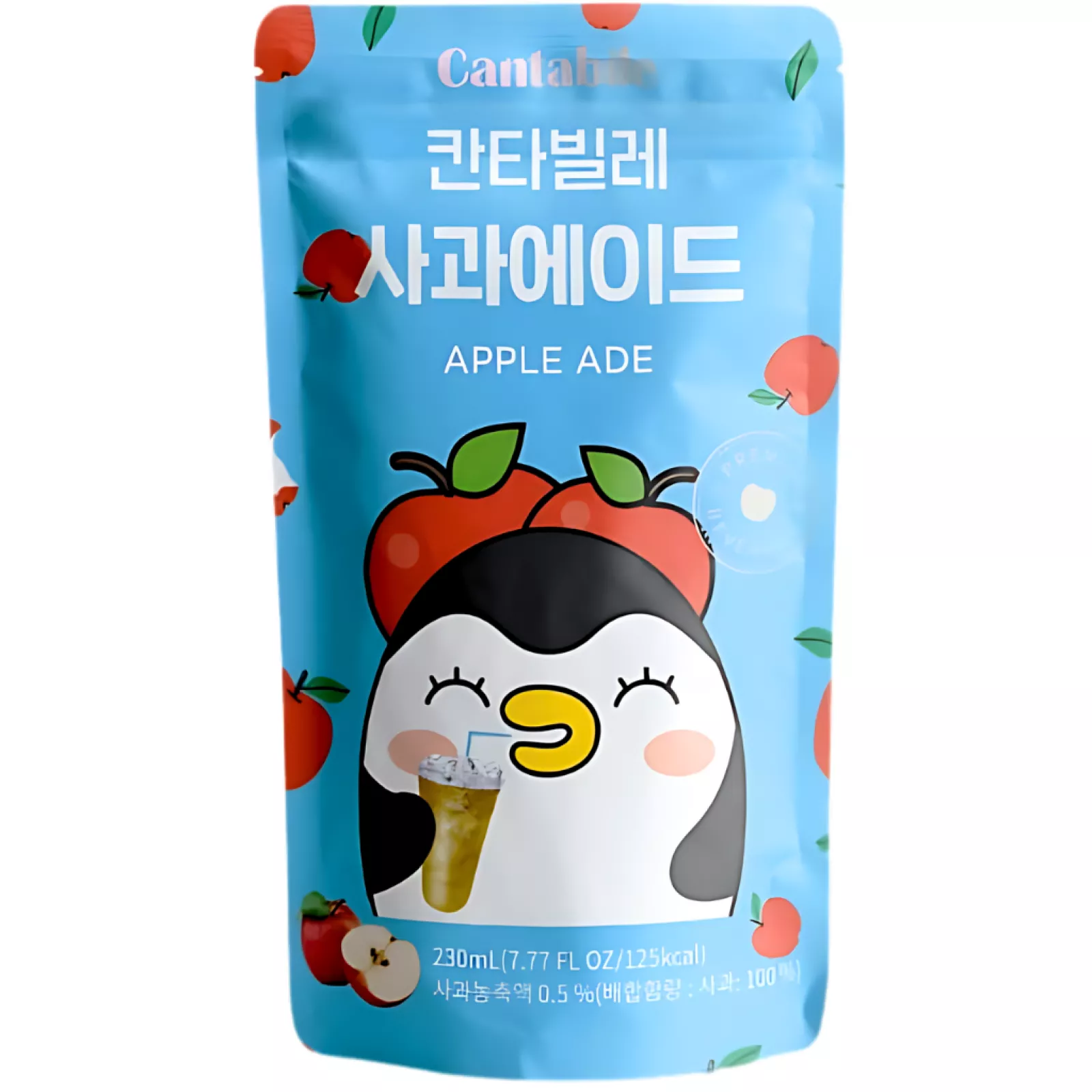 Apple ade ice cup drink