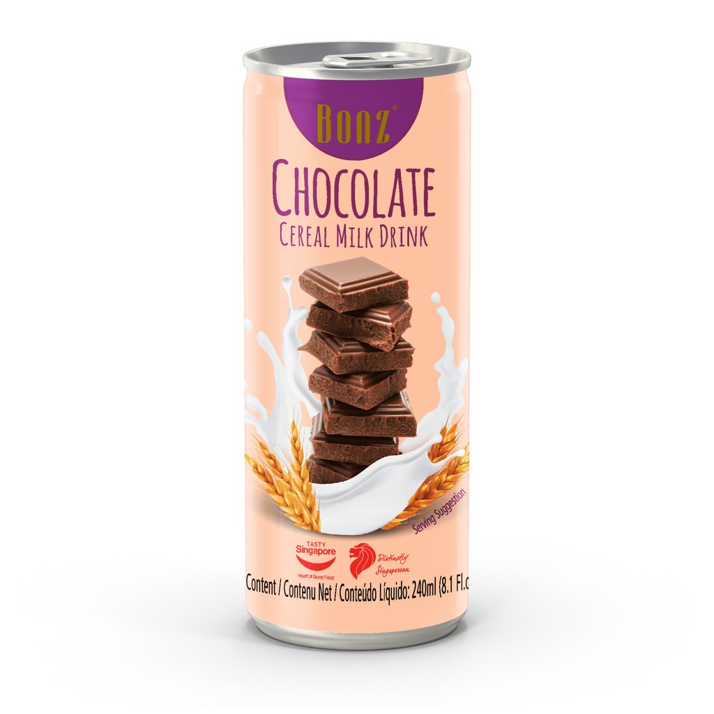 Bonz chocolate cereal drink