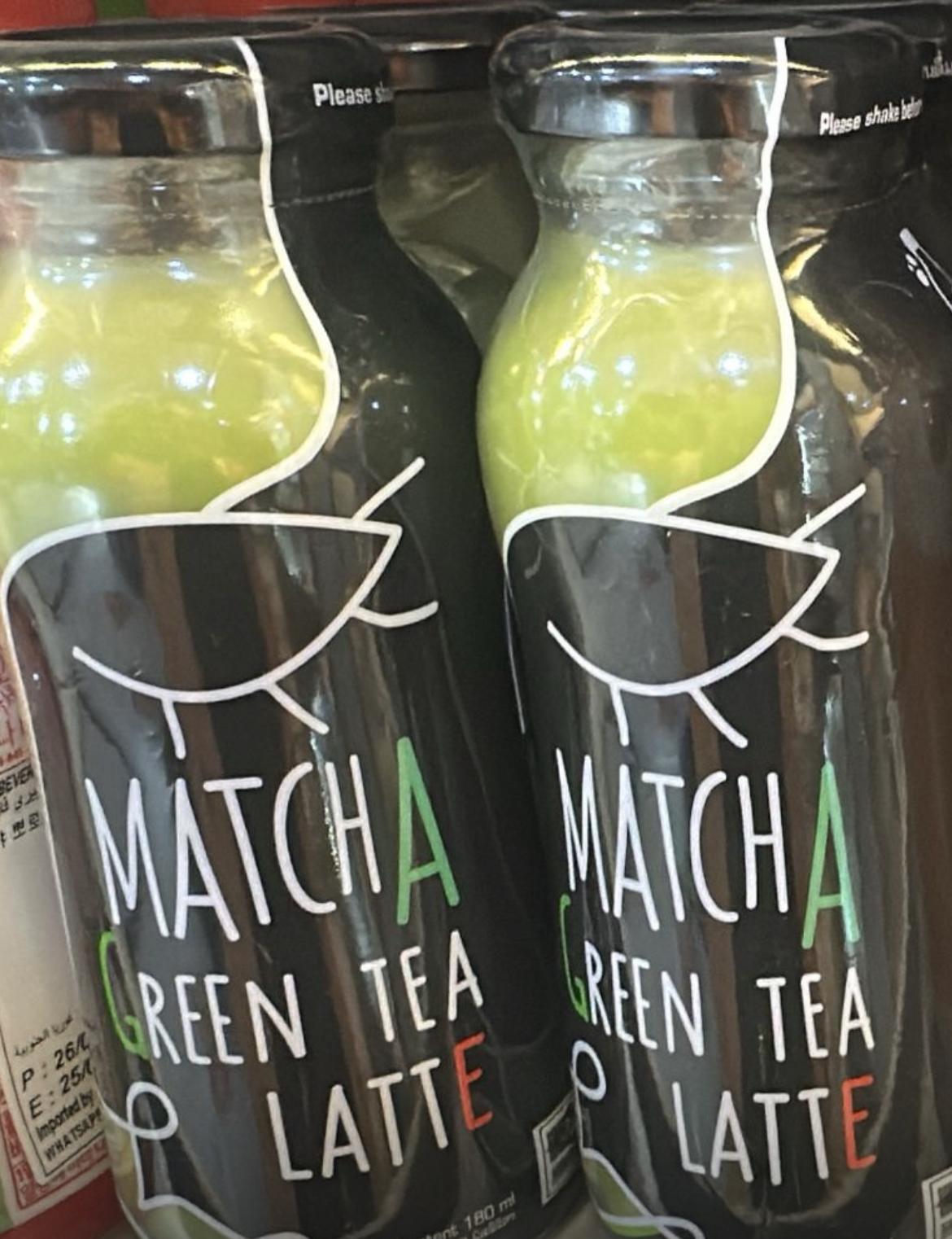Matcha green tea latte (Lactose free)