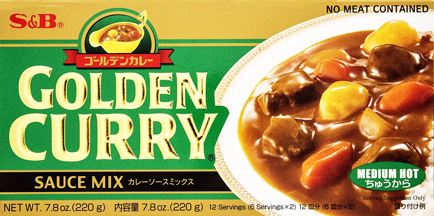 S&B Golden Curry Medium Hot