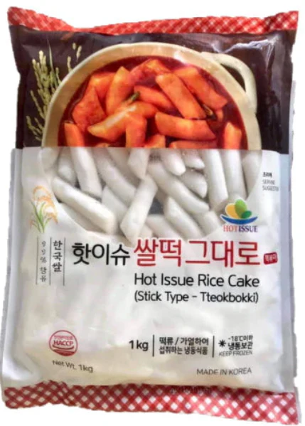 Rice cake stick type Tteokboki- 1 Kg