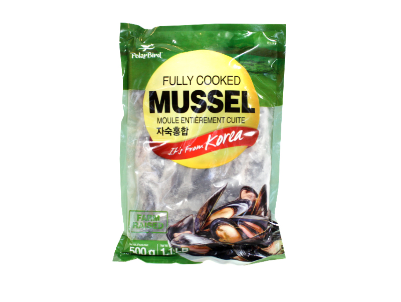 Fully cooked mussels korea- 500g
