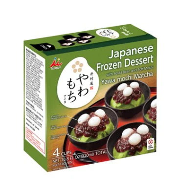 Yawamochi ice cup matcha - 4pcs pack
