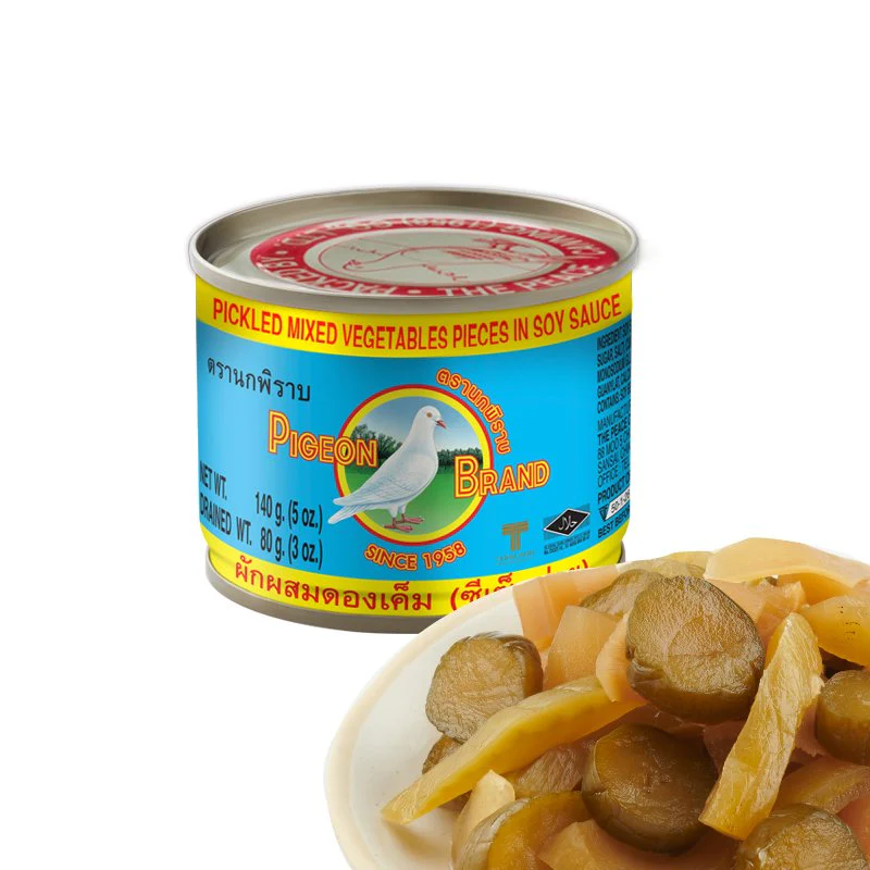 Fermented mixed vegetable pickles - 140g