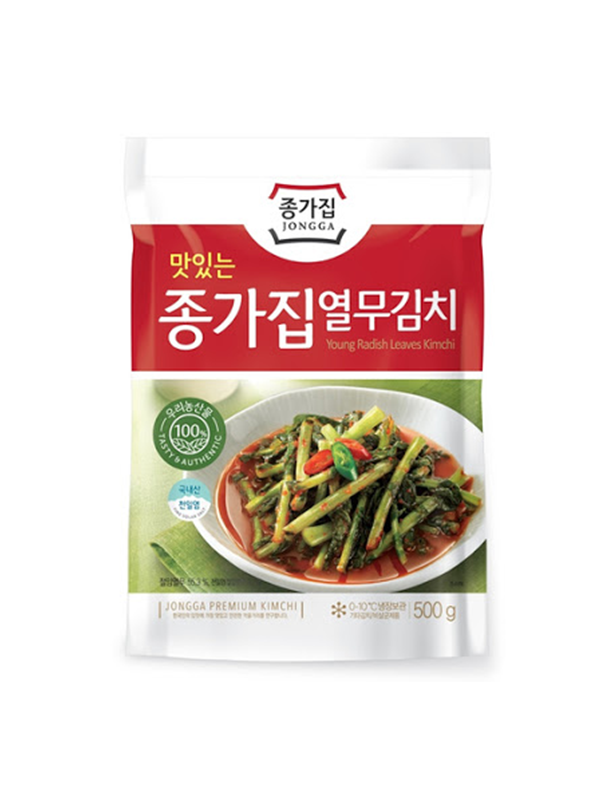 Raddish leaves (Yulmu) kimchi -500g