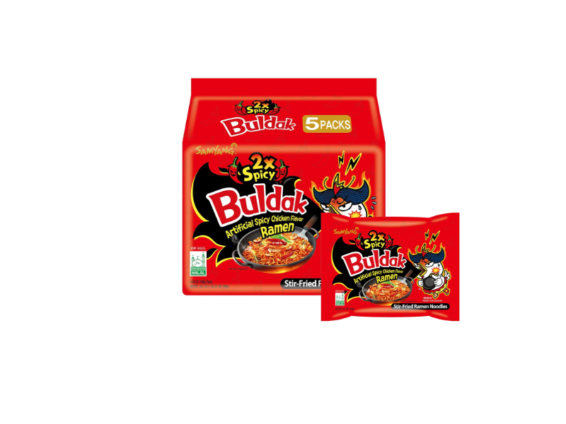 Samyang Buldak ramen extreme spicy  -5pc multipack