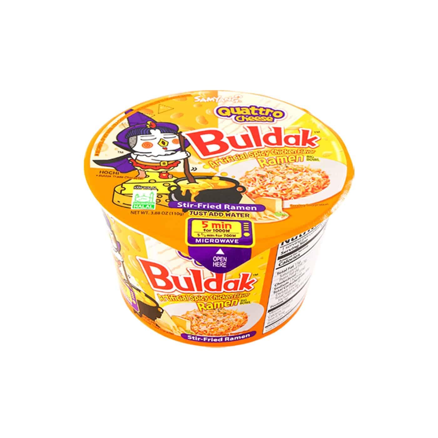 Samyang Quattro cheese buldak ramen cup