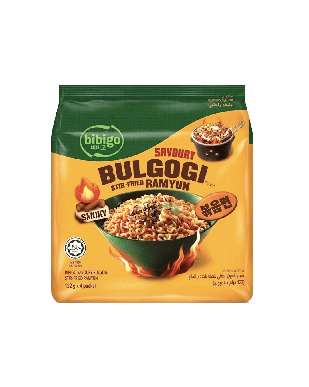 Savoury bulgogi stir fried ramyun - Multipack
