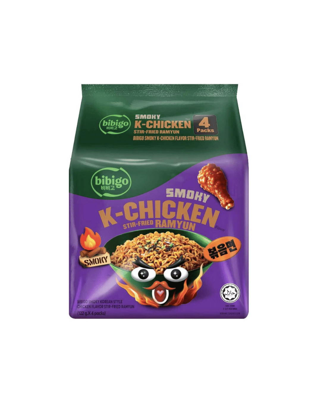 Smoky K Chicken Stir Fried Ramyun - Multipack