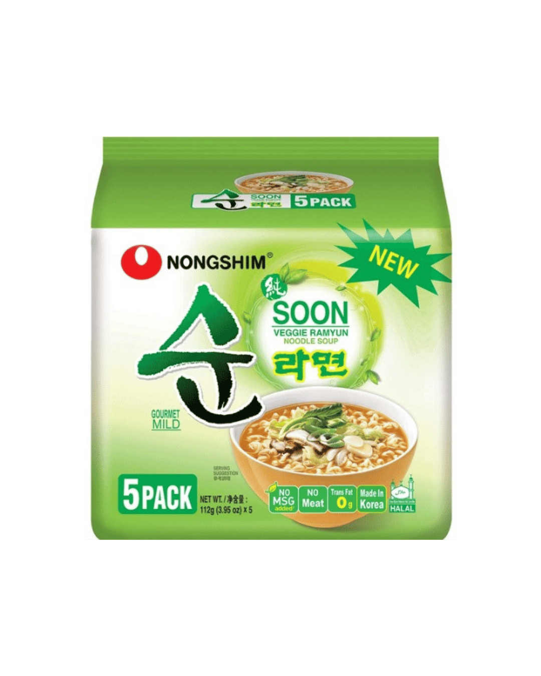 Soon Veggie Ramyun multipack