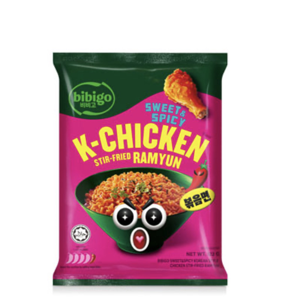 Sweet Spicy K Chicken Stir Fried Ramyun