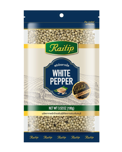 White pepper whole Raitip- 100g