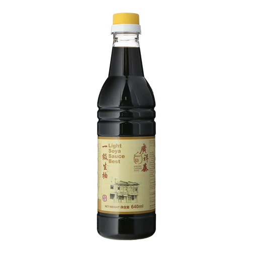 kct light soy sauce best- 640ml