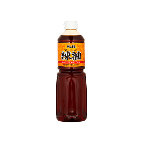 LA-YU (Chili Oil) S&B- 979 ml (920g)