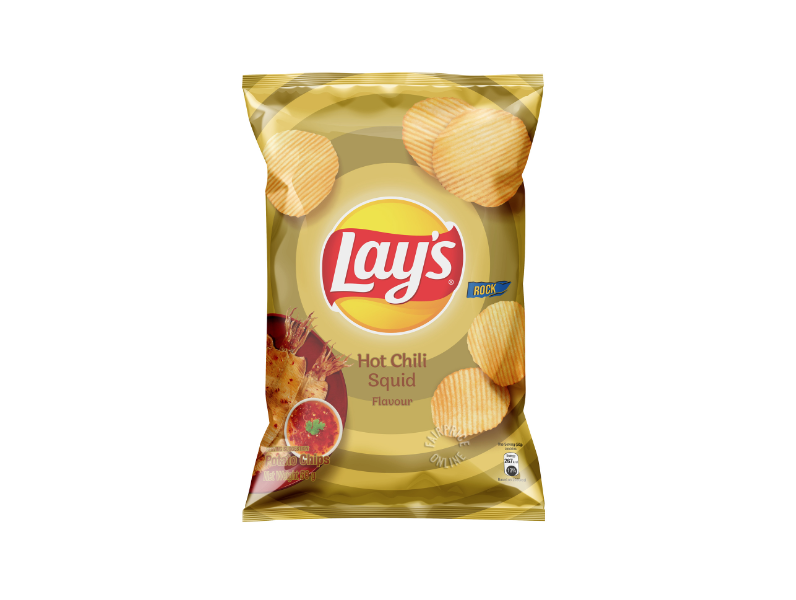 Lays Rock Hot chilli squid