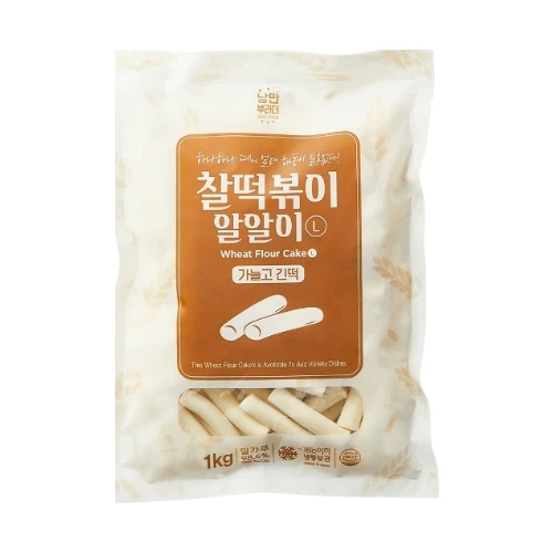 Thin and long rice cake (Tteokboki) - 1 Kg