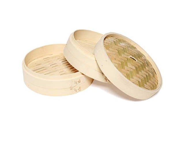 Bamboo steamer 6inch