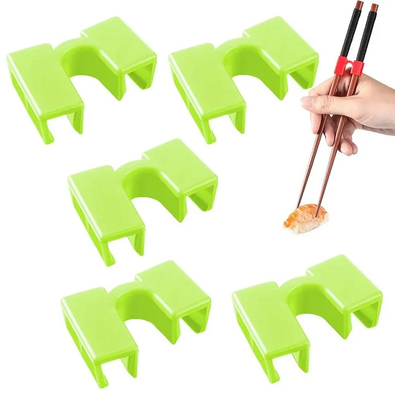 Chopstick holder / trainer 1 pc - Green