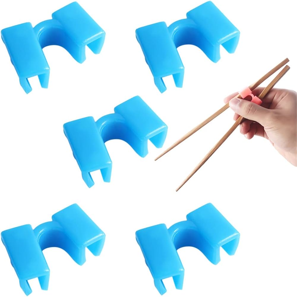 Chopstick holder / trainer 1 pc - Light Blue