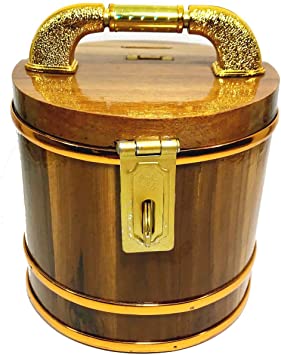 Thai Handmade money saving box- Tank shaped
